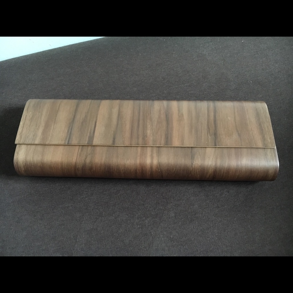 One of kind wooden clutch!